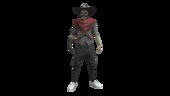 Don Muerte con Efecto de fuego de free fire